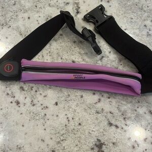 Light up running belt